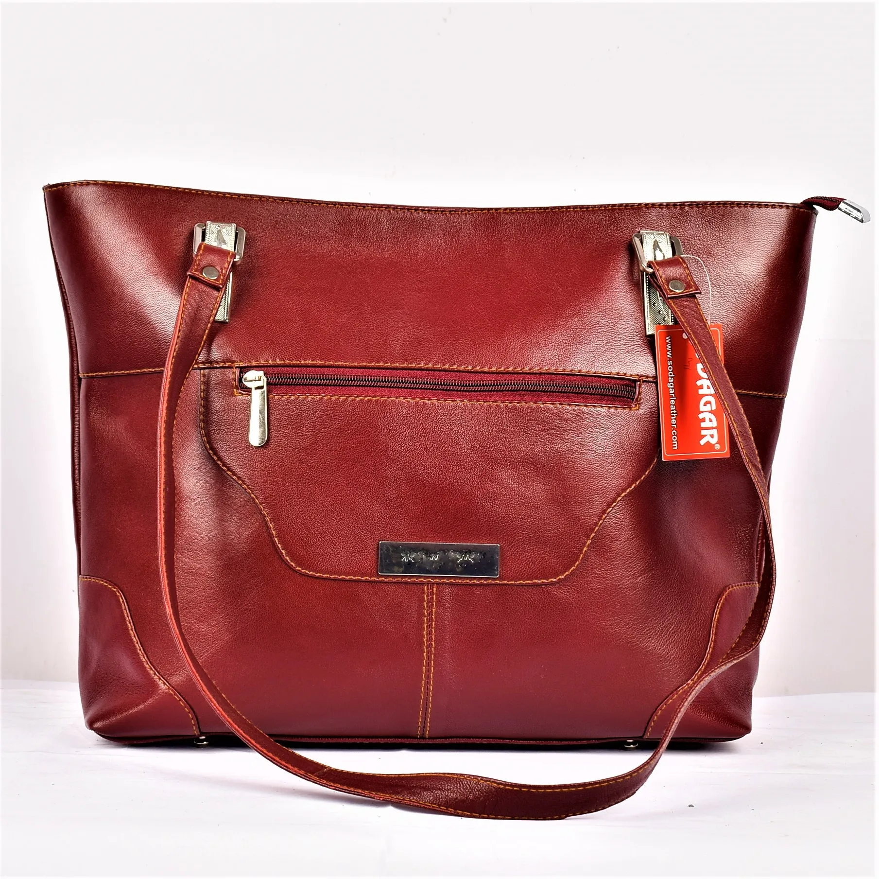 
 SODAGAR женская сумка-тоут из натуральной кожи на заказ, новинка, роскошный внешний вид  