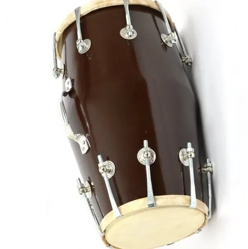 Индийская черная манговая гайка с болтом Dholak / Dholki ручной барабан перкуссионный