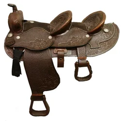 Wholesale Professional Leather Horse Saddle Double Seat Horse Riding racing Equipment Equestrian outdoor sports all seasonal