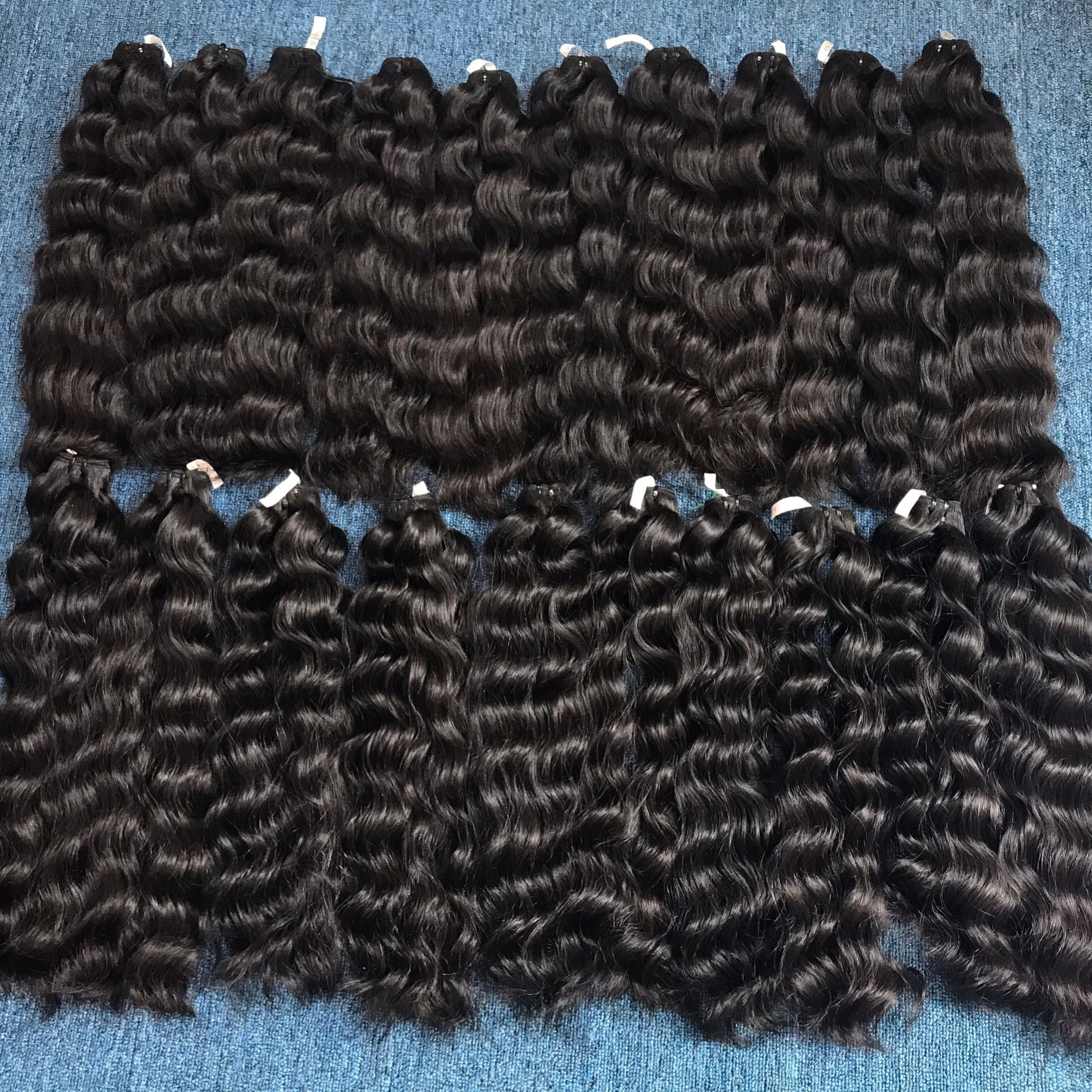 Супер двойные натуральные волнистые человеческие волосы 100% вьетнамские высокого качества-BELADY Hair