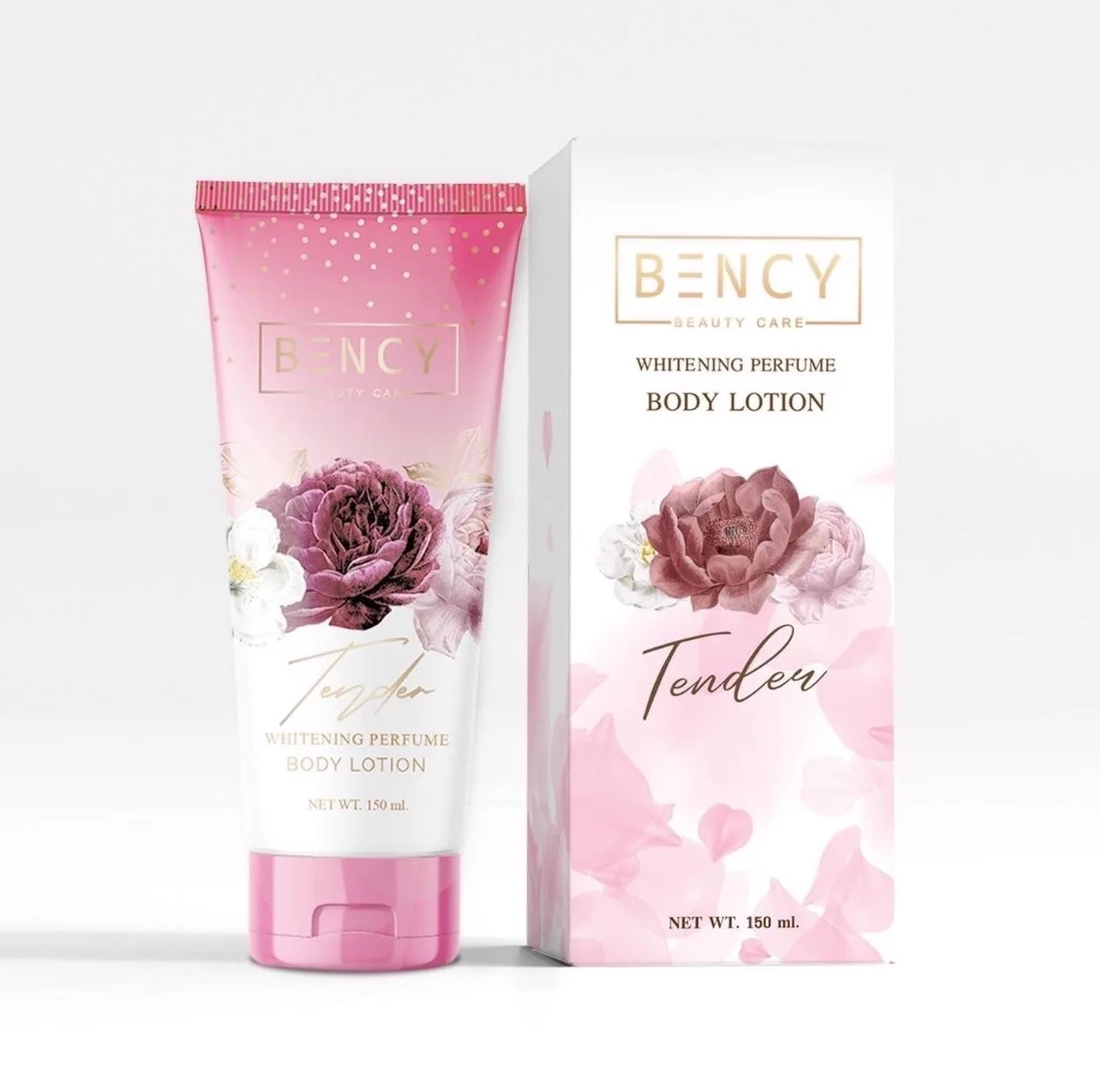 Body Lotion Whitening Body Cream Wholesale Body Lotion Moisturizing Rose Vitamin E Moisturizing Cream 150mL