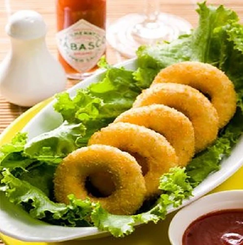 Vegan Fried Squid Ring Plant based product