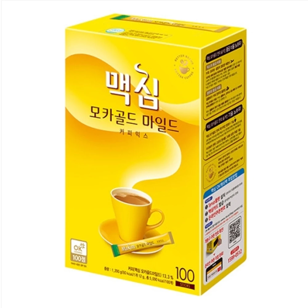 Репрезентативный продукт в Южной Корее MAXIM mix растворимый кофе