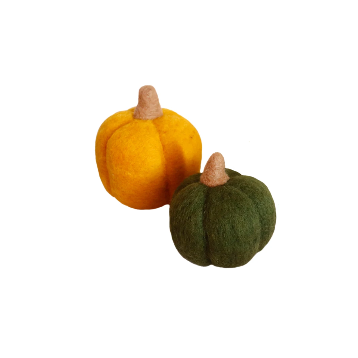 Needle Felted Pumpkin Buddy