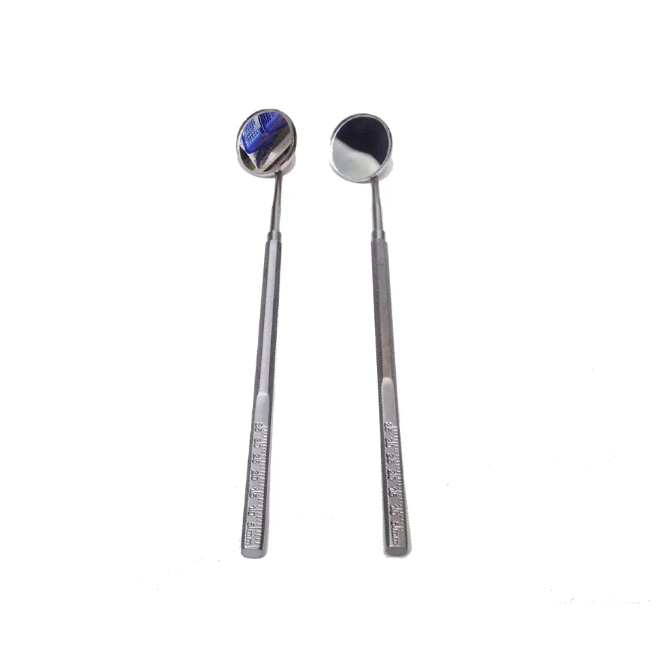 Stock Laryngeal Mirror Mouth Examination Stainless Steel Surgical Instruments for ENT, High-Quality Diagnostic Medical Tools