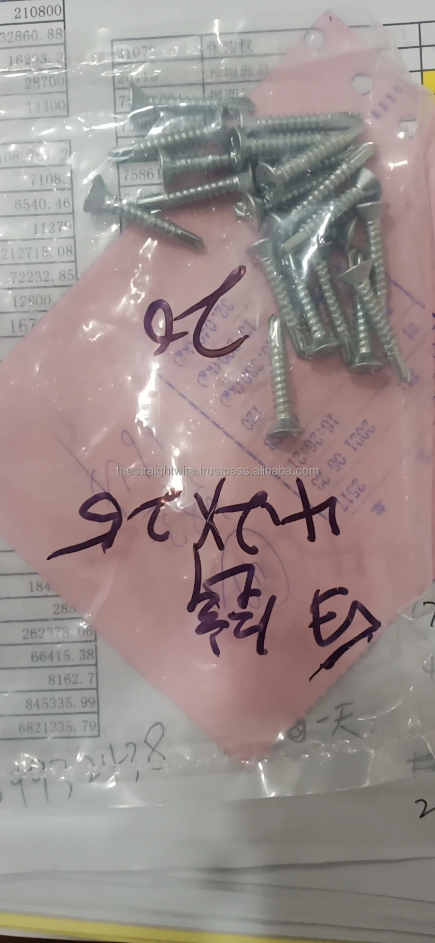 8*25 мм с полукруглой головкой крылатые Настил Винты в картонных коробках