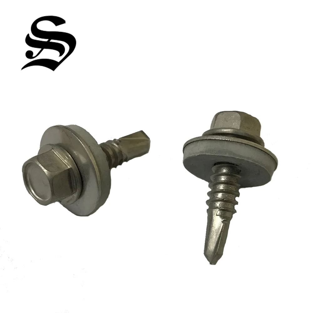 
Taiwan torx self drilling screw ruspert coated with ribs and wings 