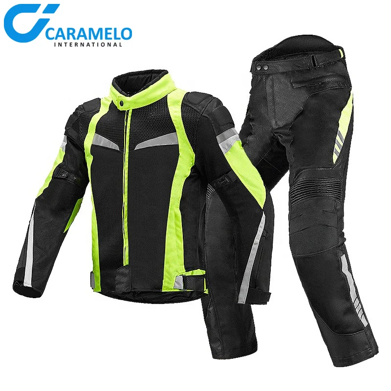 Лучшая цена мужской мотоциклетный костюм Cordura спортивный дизайн на заказ куртка и брюки