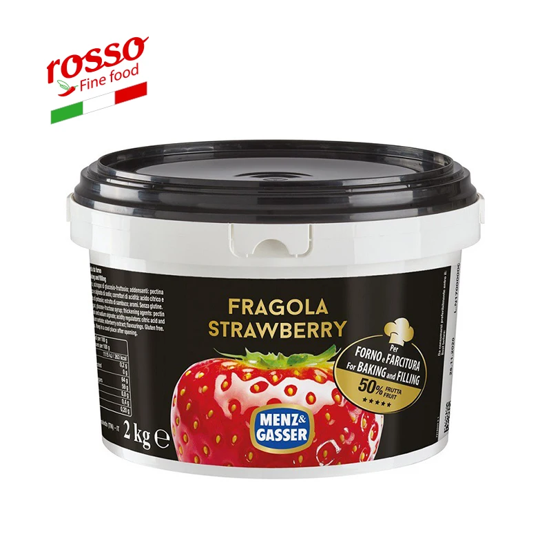 Menz & Gasser Chef Professional Strawberry Jam 2 kg - Made in Italy