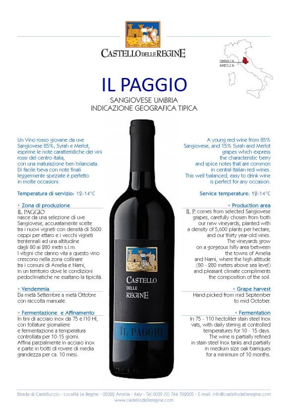 Hot sell Alcoholic Beverage 2018 Italian Ruby Red Wine SANGIOVESE 750 ml glass bottleTable Wine for retail