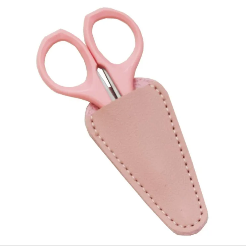 High Quality Leather Scissors Sheath Personal Small Shears Protective Pouch Barber Scissor Cover OEM Supported