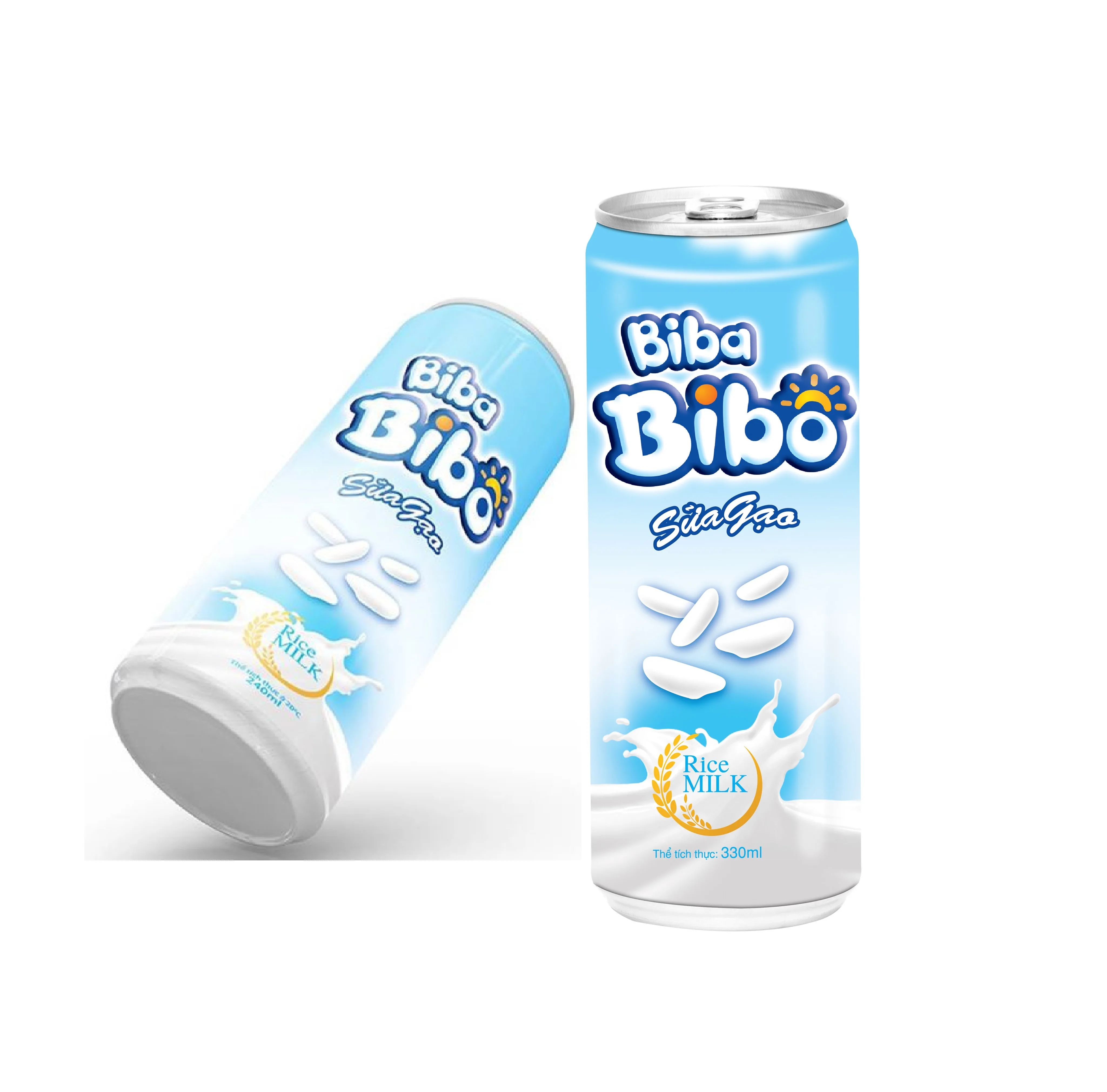 Оптовая продажа рисовое молоко для домашних животных гладкая банка 330 мл здоровый напиток высокого качества от вьетнамского поставщика Лучшая