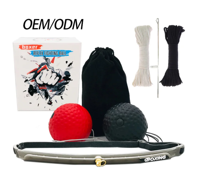 Boxing Ball Head Band Fight Ball Reflex Head Band Boxing Speed Balls for Men