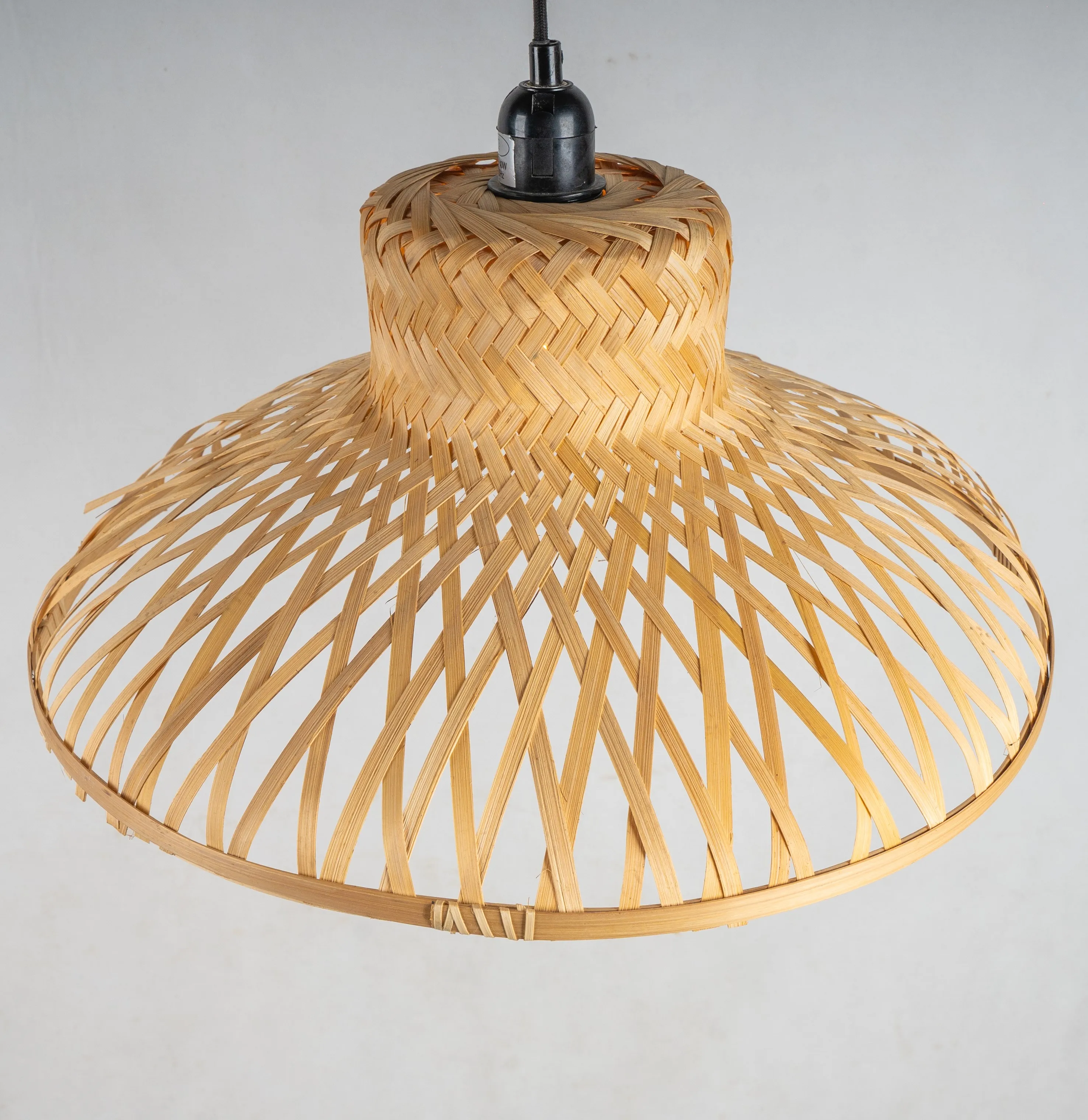  Бамбуковый декоративный подвесной светильник оттенки освещение натуральный бамбук ручной работы дизайн на заказ бамбуковый тканый фонарь