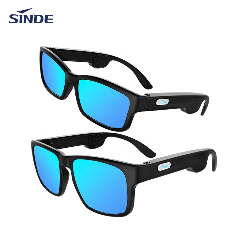 New Innovation As Seen On TV Stable Wireless Connection Wireless Headset Glasses Soundtrack Bone Conduction Audio Sunglasses Polarized