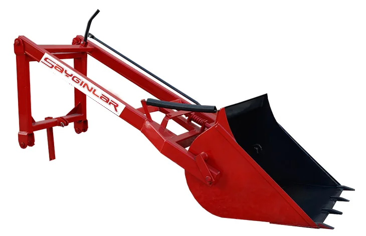 Tractor Loader Dumper Tractor Back-Rear Loader With Raising Ram Tractor Loader