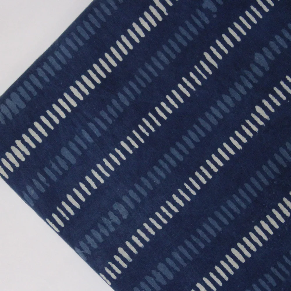 Cotton Fabric Sanganeri Hand Block Print Fabric For Dress Material