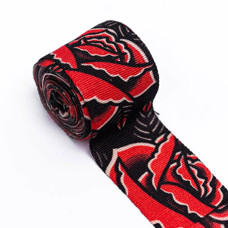 Индивидуальный Логотип низкая цена внутренняя эластичная хлопковая лента для фитнеса боксерская ручная манекен тренировок по боксу индивидуальные размеры HW - 1002 PK