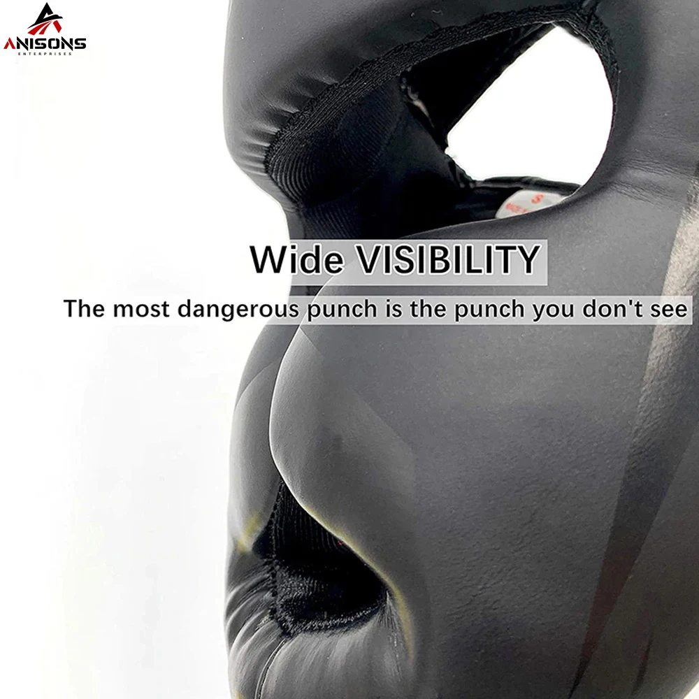 Best Quality Custom Professional Boxing Head Guards Comfortable Head Protection