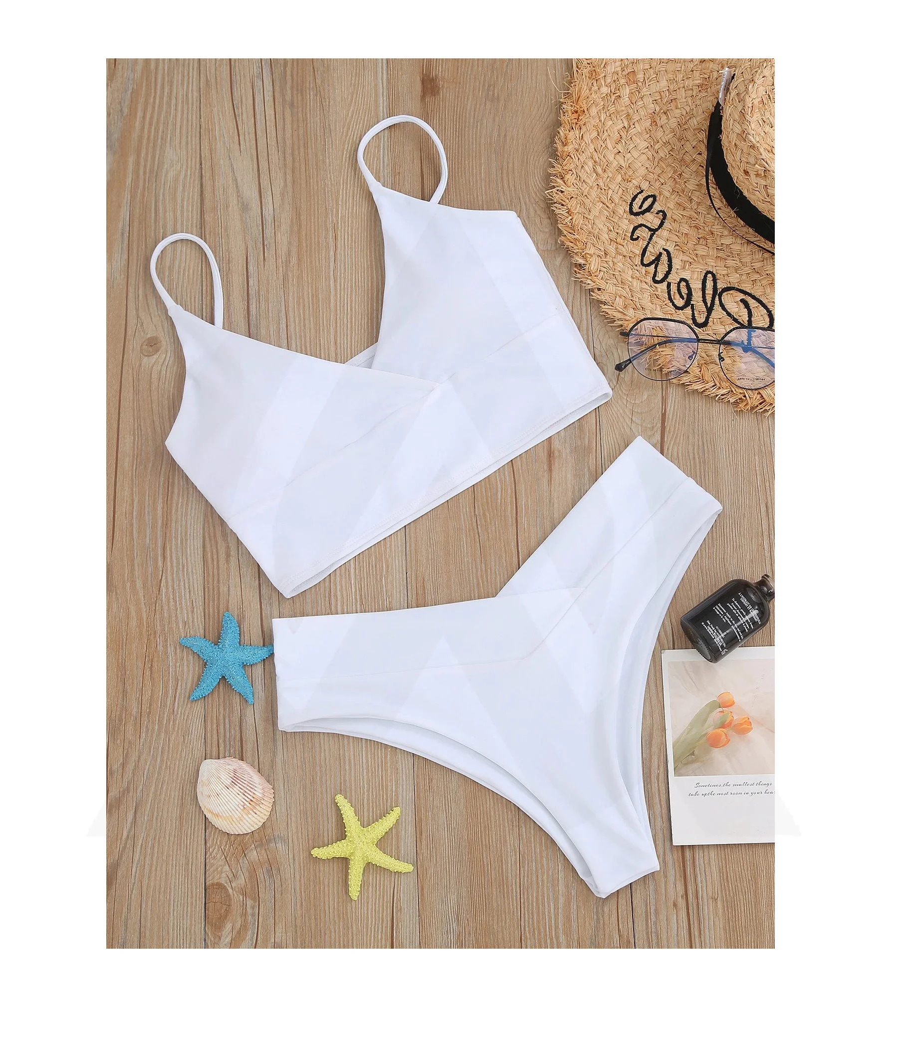 Lingerie Bra Set Womens Plus Size Women Bathing Suits Ladies Sexy Costume Black Plain Swimsuits