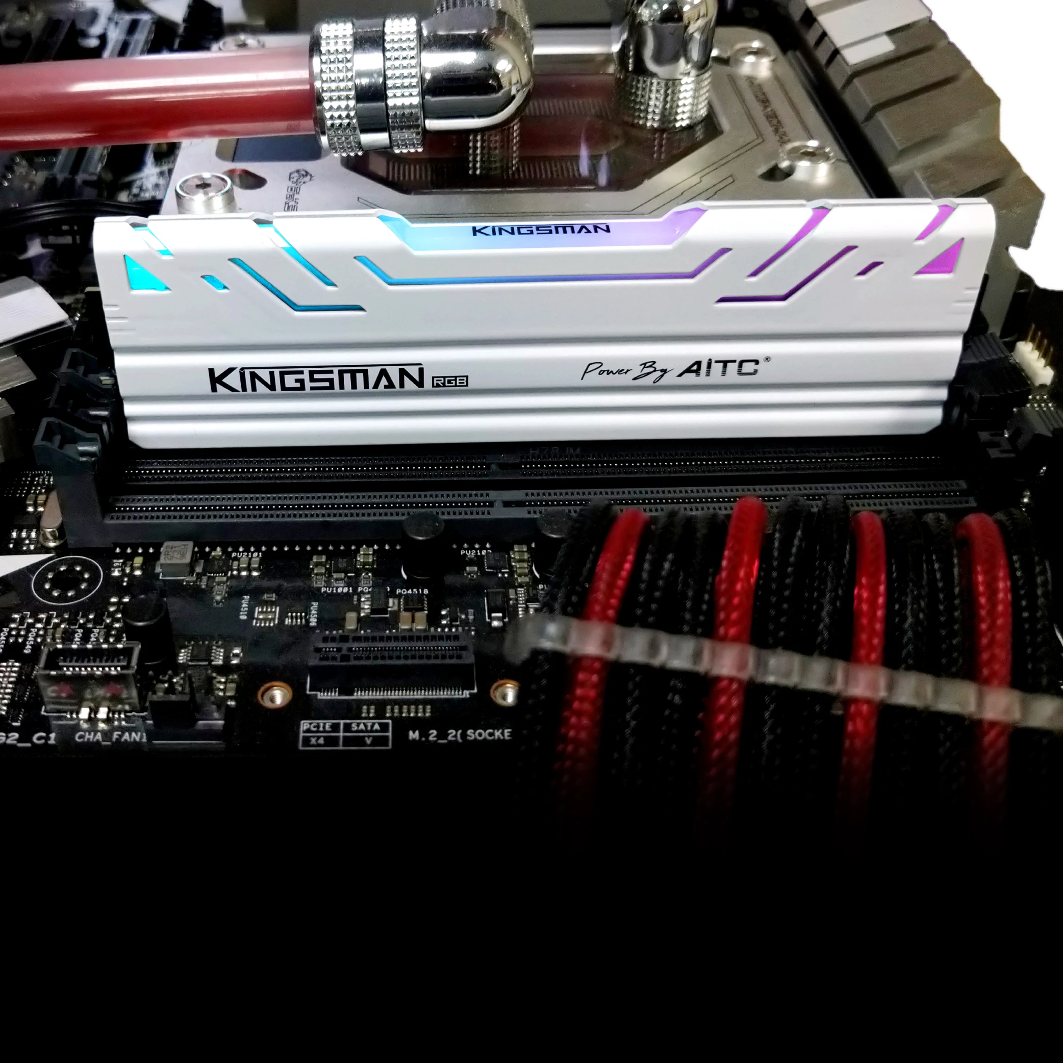  Белый RGB DDR4 8 Гб 3200 МГц Память