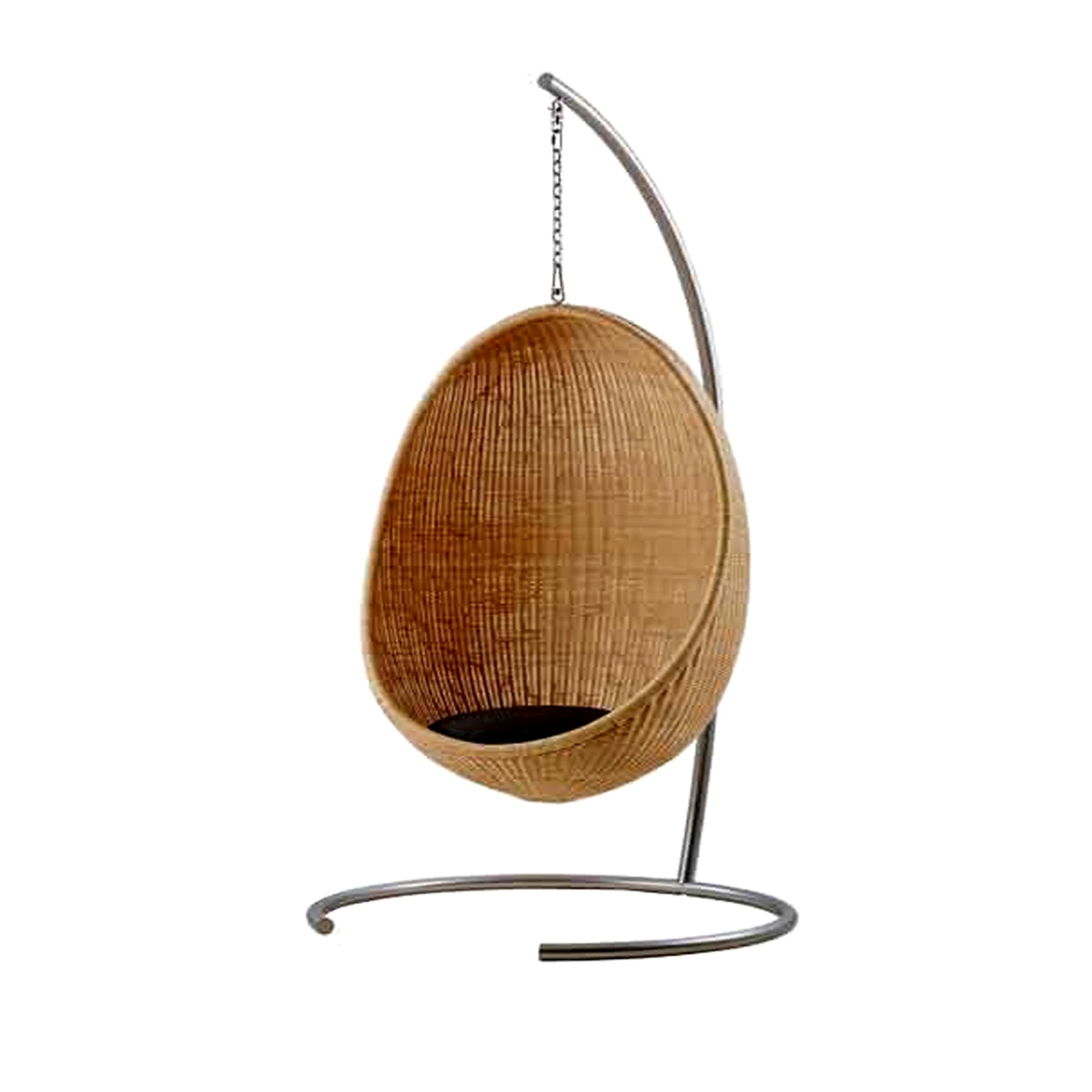 swings rattan wicker patio swings outdoor garden hanging egg chair powder coated aluminium frame patio swing chair
