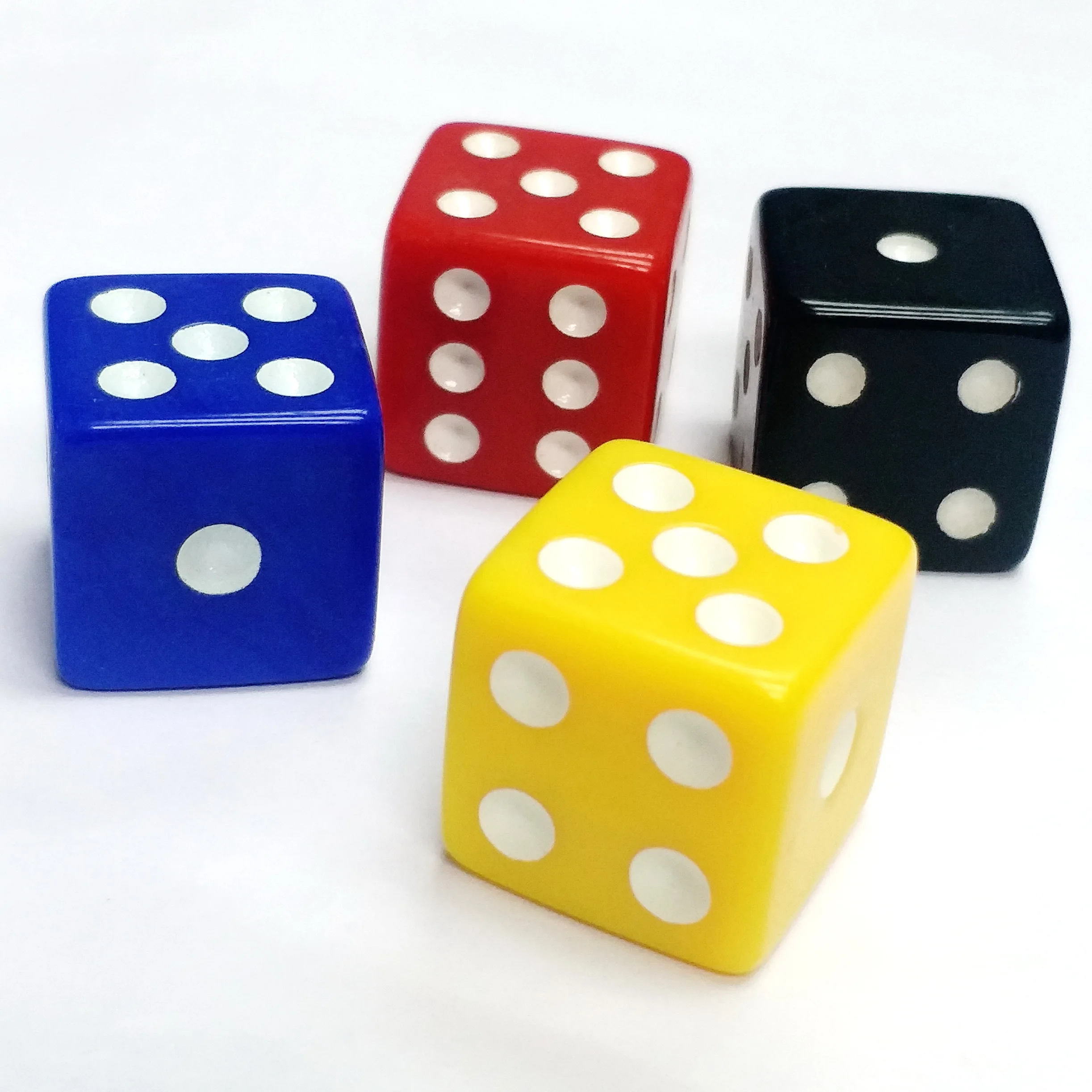 Acrylic Bulk Games wholesale Polyhedral dot Dice dices