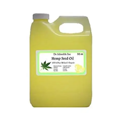 Buy Pure Organic Hemp Seed Oil