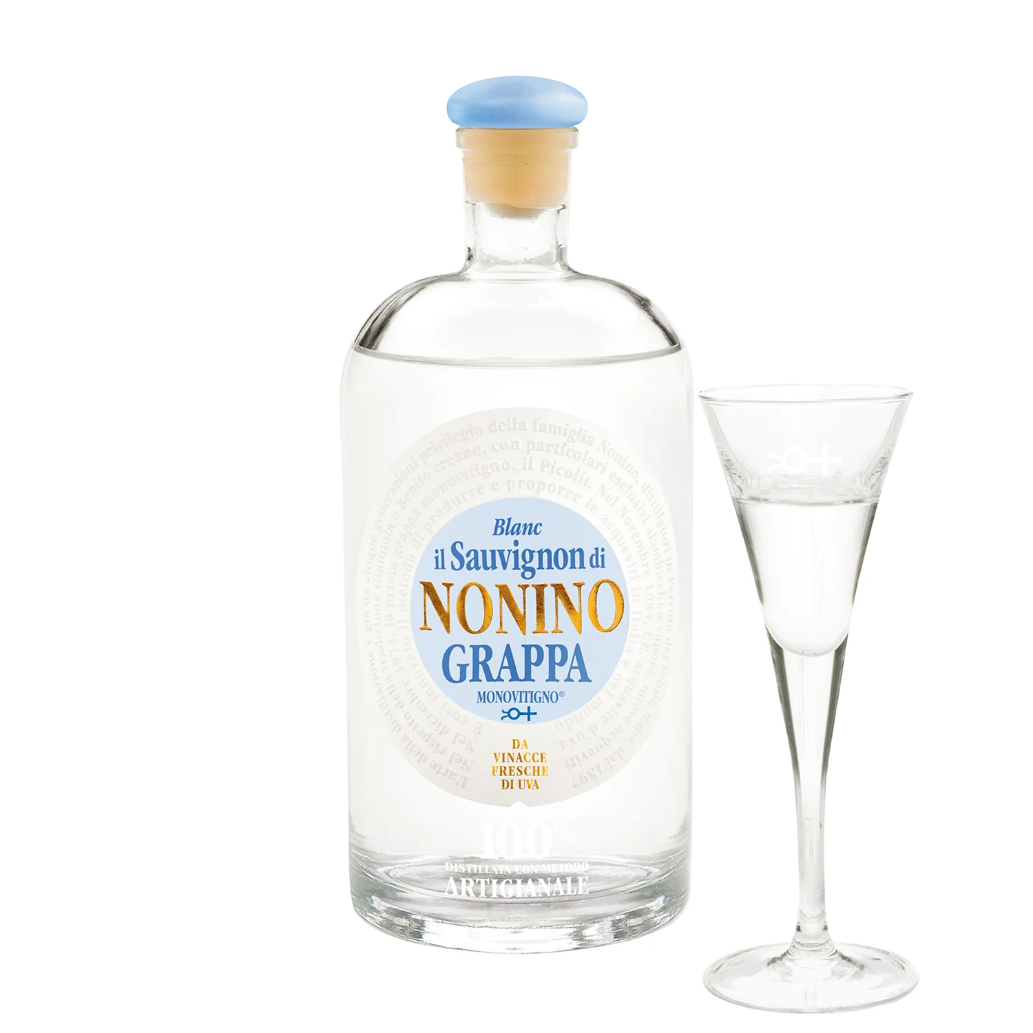  Итальянское белое виски высокого качества OEM Grappa Nonino Monovitigno Sauvignon Blanc 500