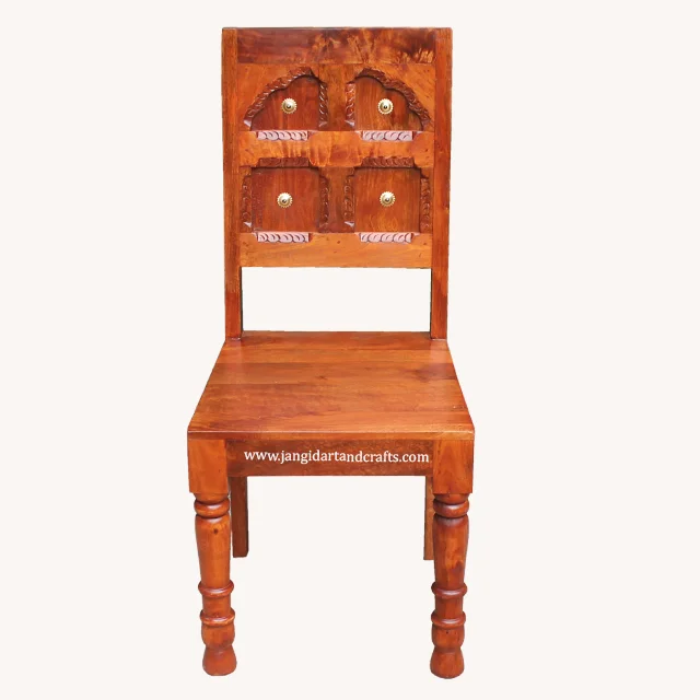Carved Mango Wood European style Solid Wood Home Funiture Hotel Furniture Antique Dinning Room Wooden Dining Table Chairs India