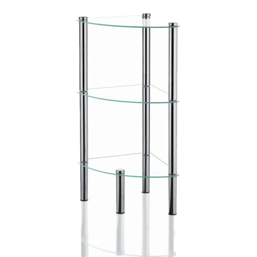 Tempered Glass Corner Shelf BA-3103T30