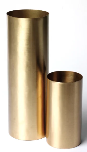 Металлическая ваза в европейском стиле декоративная испытательная трубка Настольная золотая металлическая вазы оптовая продажа от производителя