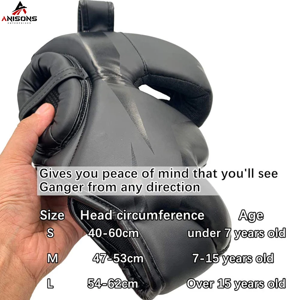 Best Quality Custom Professional Boxing Head Guards Comfortable Head Protection