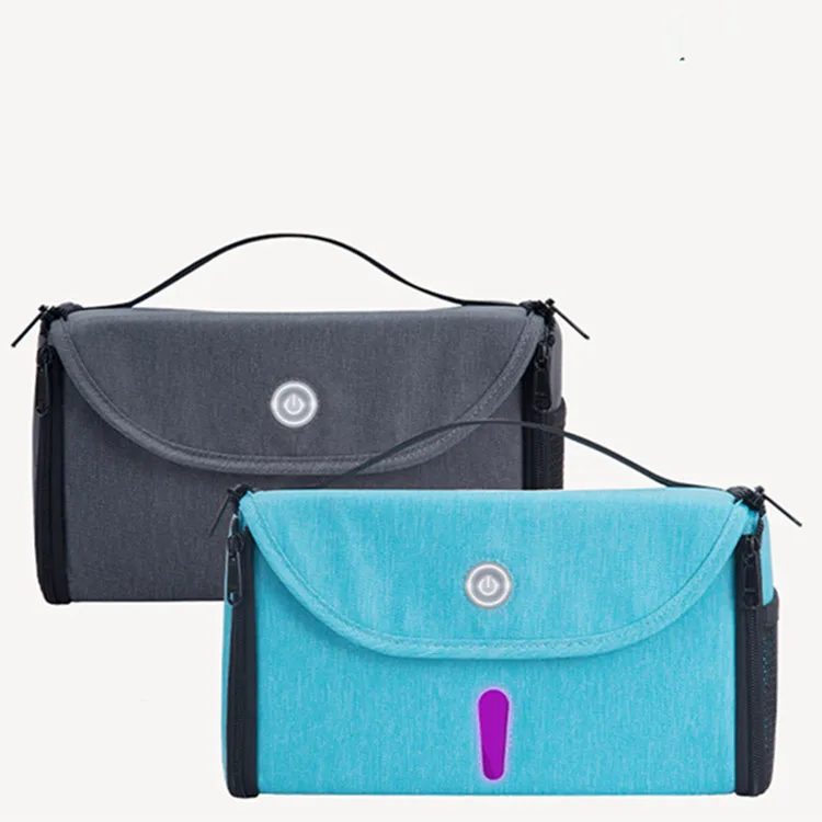 UV Clean Portable foldable Disinfection Bag for Phone Baby Bottle Pacifiers Jewelry USB Powered UVC Sterilizer