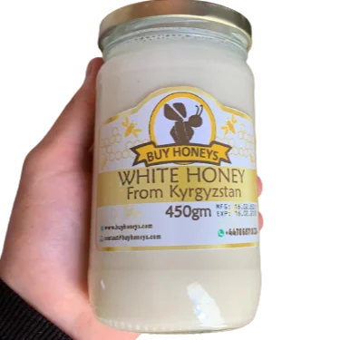 Miel blanc du kirghizistan, acheter des miels Блан 100% miel naturel pur du kirghizistan