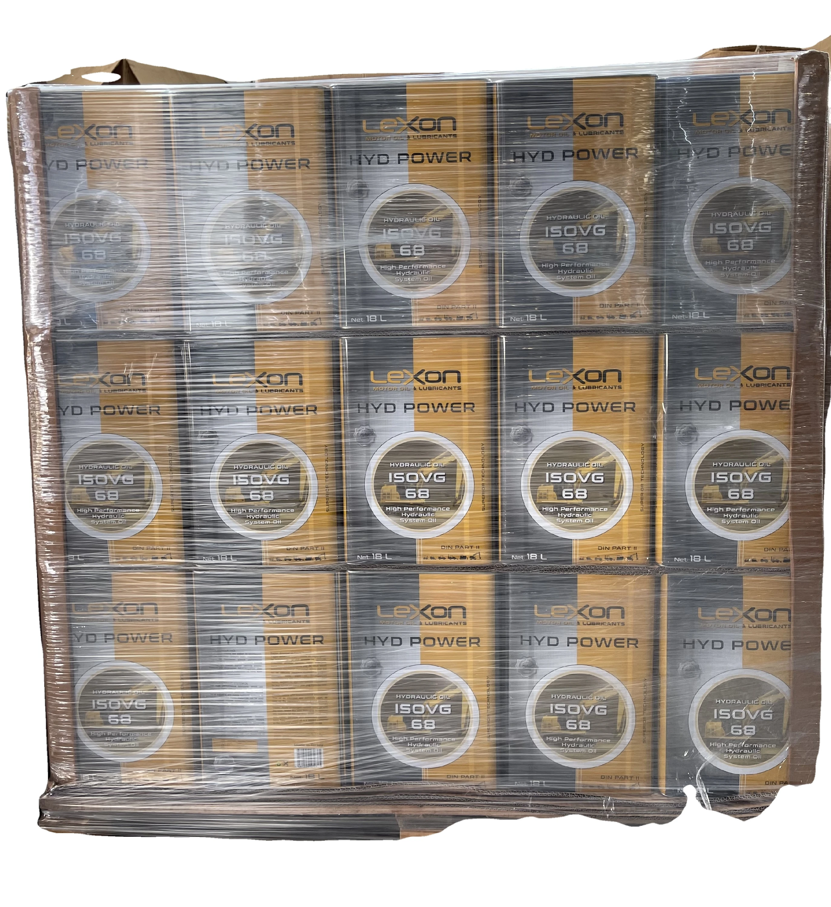 LEXON Hydraulic System Oil ISO VG 46 Hydraulic Series 16 Liter Tin Industrial Oil Lubricants