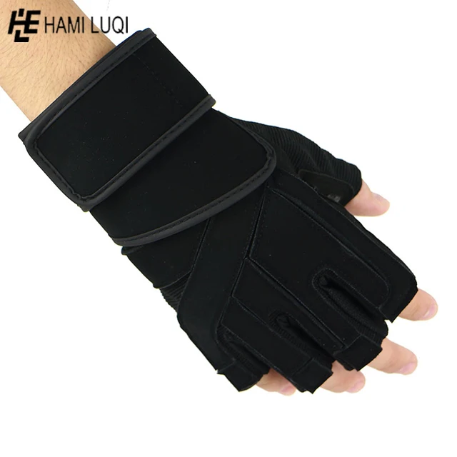 wholesale Fingerless Bike Cycling Bicycle Gloves Half Finger GYM Sport Gloves Fitness Gloves