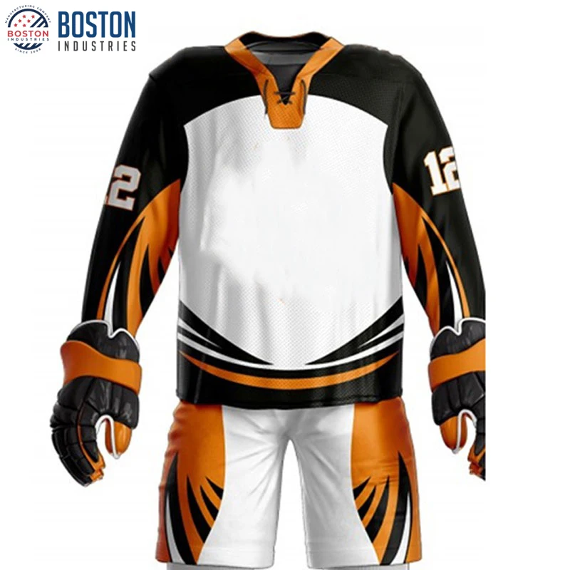 Сублимационная форма для хоккея с шайбой от производителя удобная и дышащая