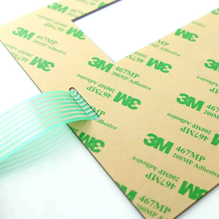 Мембранная клавиатура с клеем для системы управления