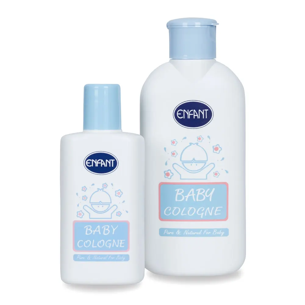 110ml 200ml Eau de Toilette Light Color Floral Powdery Fragrance Mild Formula Enfant Baby Cologne