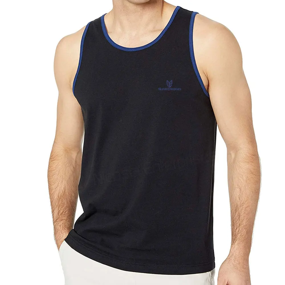 Men Training Wear Stringer Vest Sports Knitted Fitness Vest