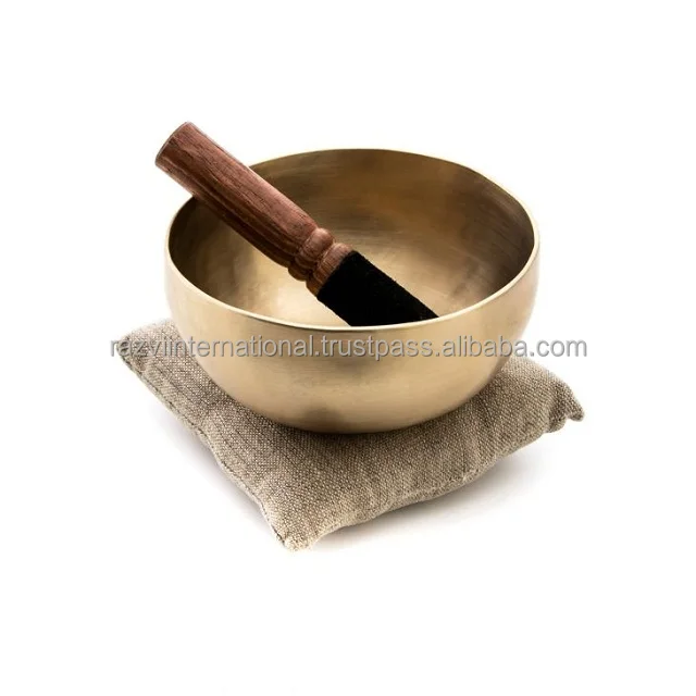 Meditation singing bowl Brass Antique finished metal bronze bowl