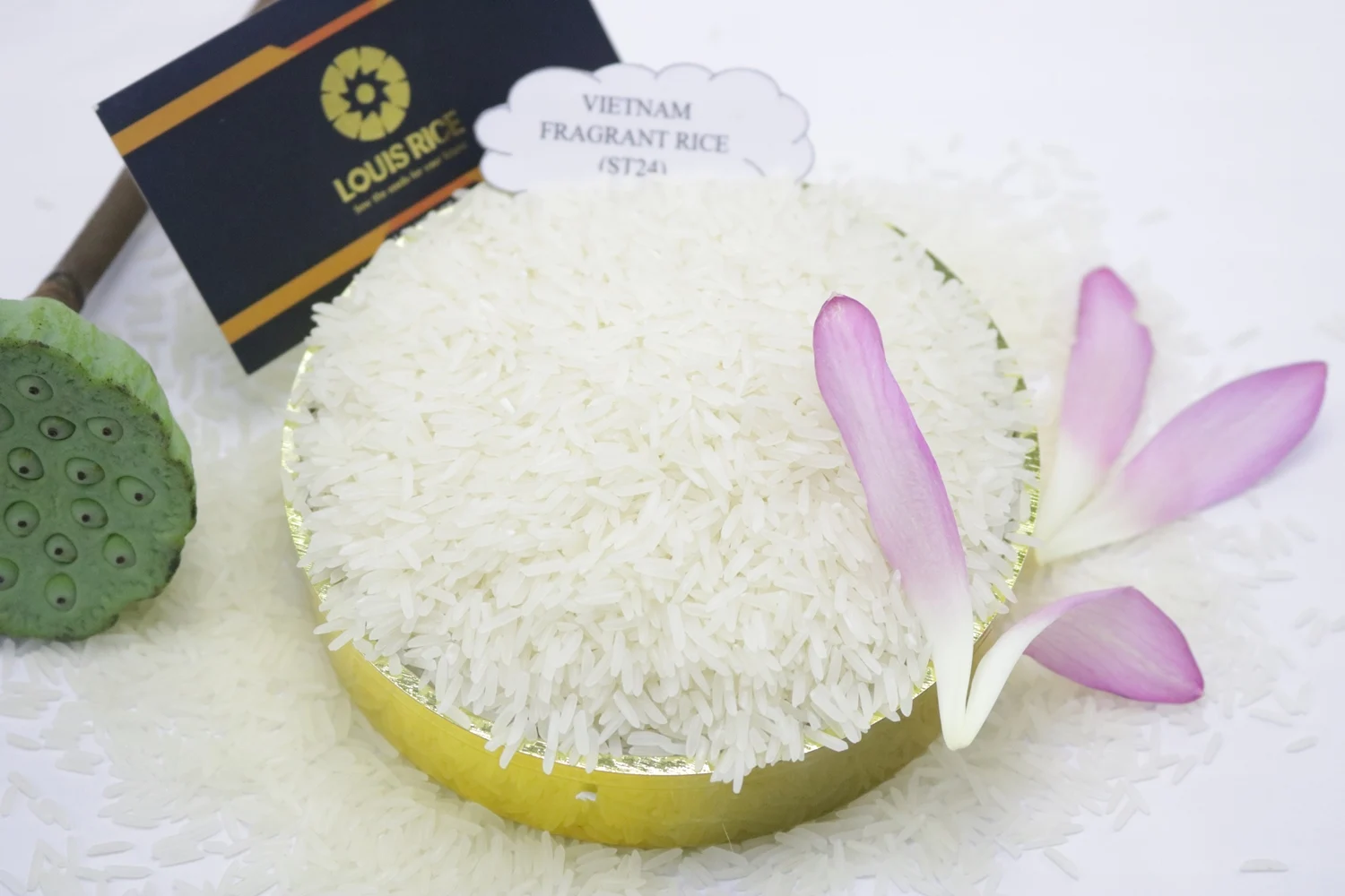 Хит продаж вьетнамский ароматный рис 5% сломанный (ST24)