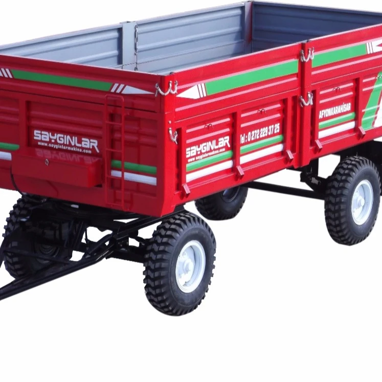
hydraulic dump farm trailer tractor for transportation 