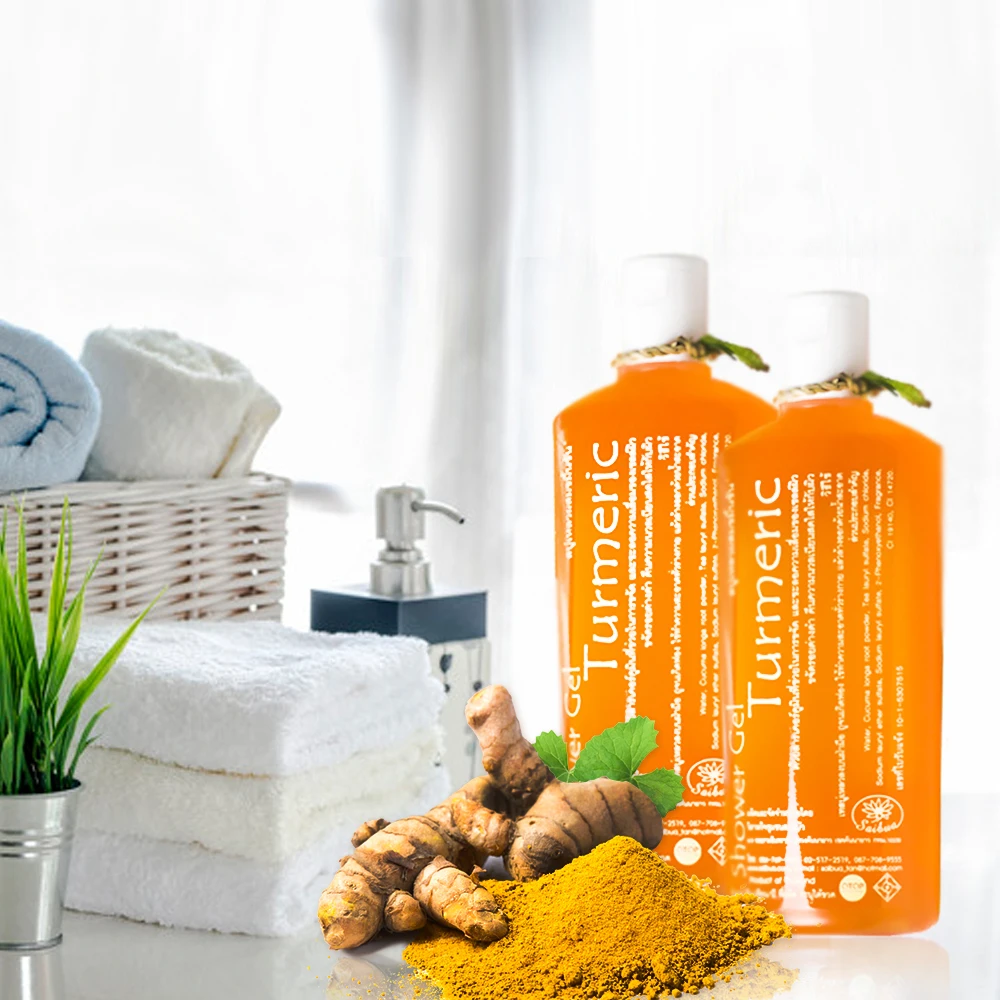 
Wholesaler Herbal Shower Gel, Turmeric Shower Gel, Handmade Shower Gel Herbal Body Wash OEM Thailand 