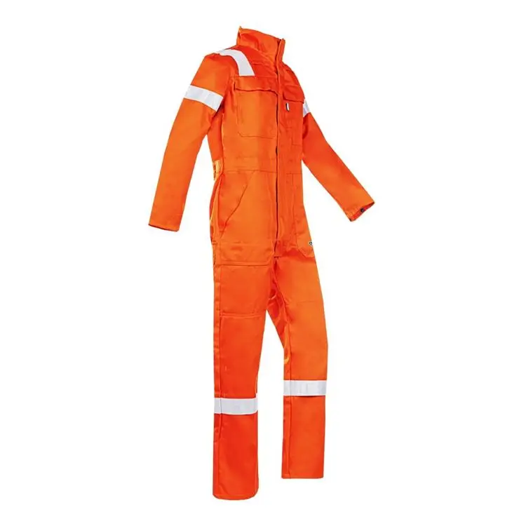 PK 100% Fireproof Materials Fire Resistance Safety Protective Coverall with zip