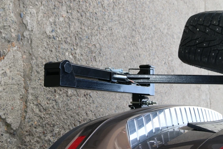 All-Purpose Spare Wheel Carrier for 50x50 Towbar