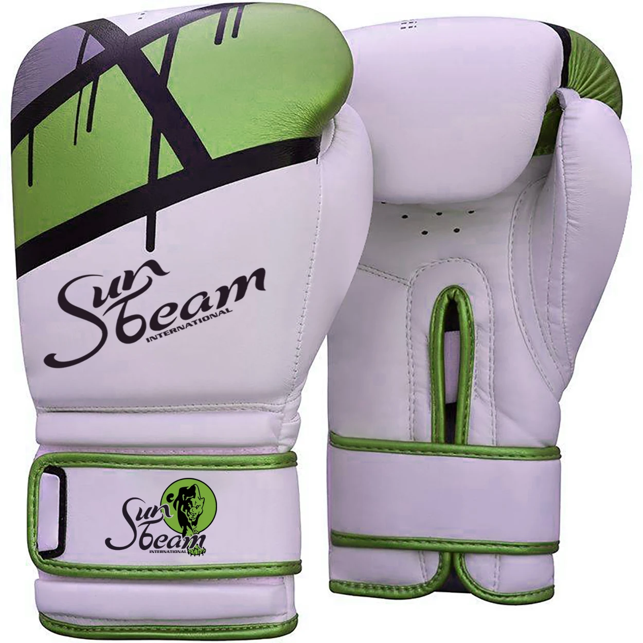 Direct manufacturers selling custom high quality White kids boxing gloves one size fit all