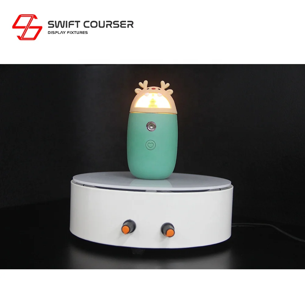 Rotating led light turntable motor cake stand tabletop display for christmas tree