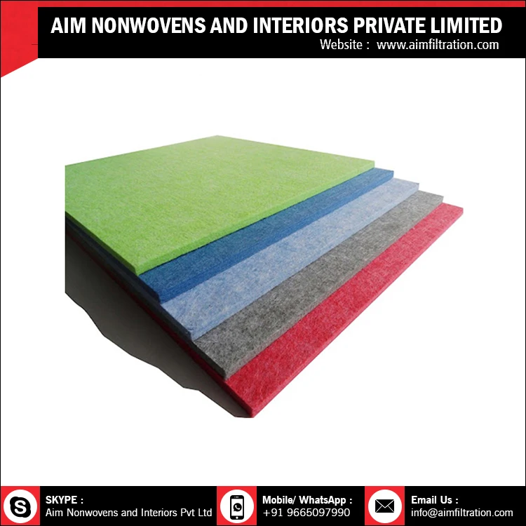 Best Selling 9mm Thickness Polyester Acoustic Panel For Sale At Bulk Order